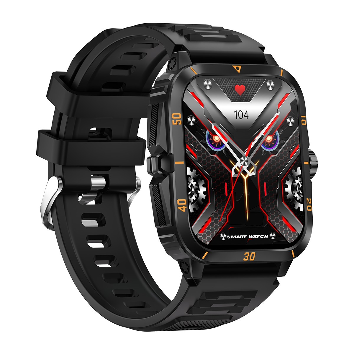 KT71 Smart (DaFit) montre de sport extérieure à trois défenses appel Bluetooth étanche à 3 mètres de profondeur_voghion.com