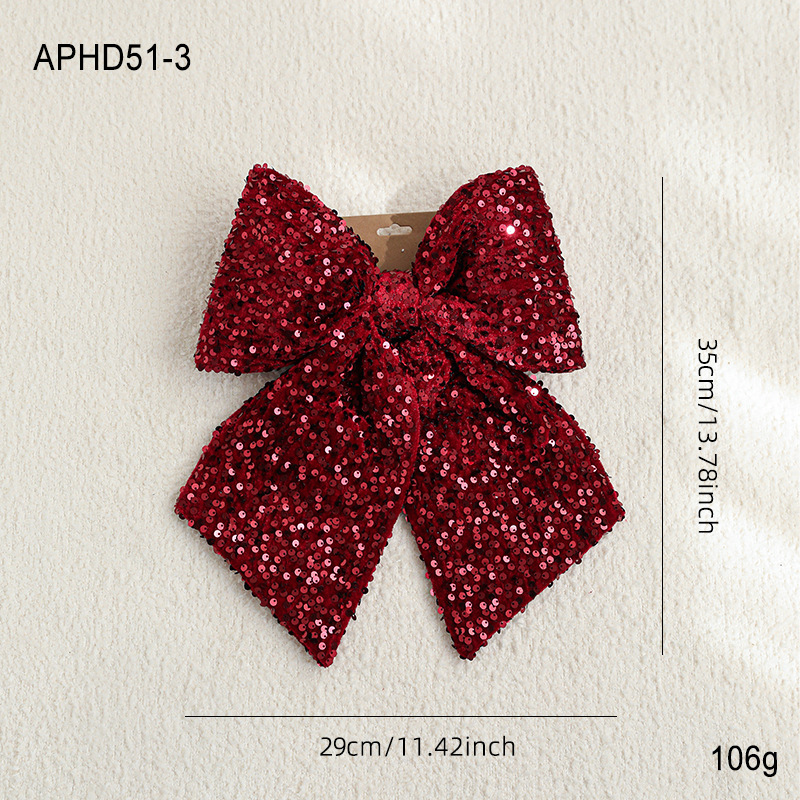 Nuevo tela de mariposa de Navidad sequinado flash alto árbol de Navidad colgante decoración colgante props en stock