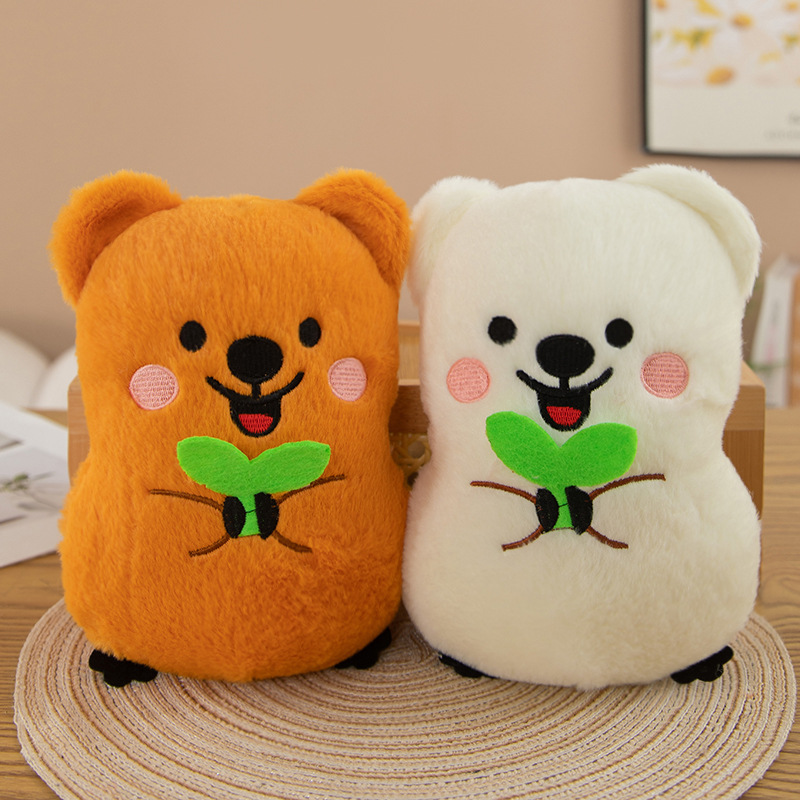 Juguetes de peluche lindos muñecas de frutas almohada muñeca agarra muñeca boda tira muñeca de tela muñeca estand juguetes regalos