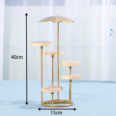 Postre de madera decoración de la Mesa traje de madera maciza de múltiples capas soporte de la torta soporte decoración de la boda apoyos bosque decoración mesa