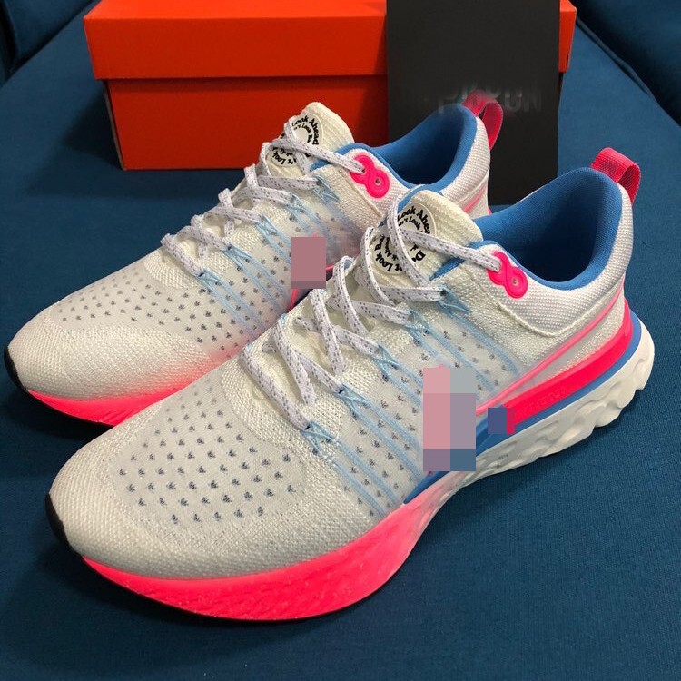 Putian Shoes Pure Original React Infinity Run Flyknit 2 Lightweight Breathable Cushioning Running Shoes