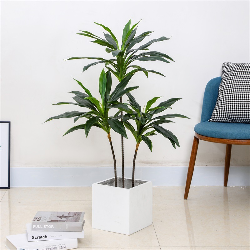 熱売シミュレーション緑植ビロード鉢植え北欧風室内客間装飾植物置物屋外着地盆栽|undefined