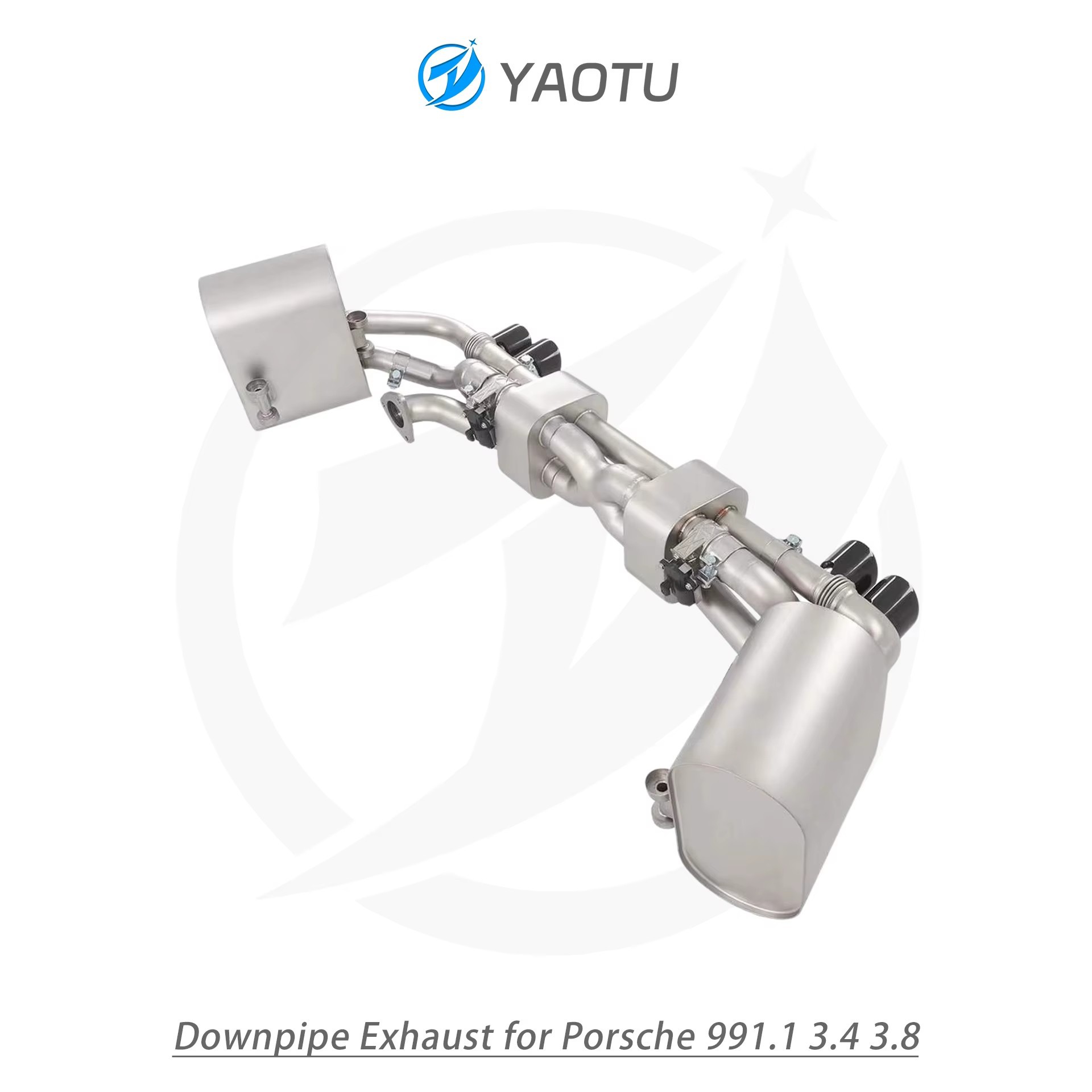 Suitable for Porsche 991.1 3.4/3.8L SUS304 Valvetronic Catback Exhaust