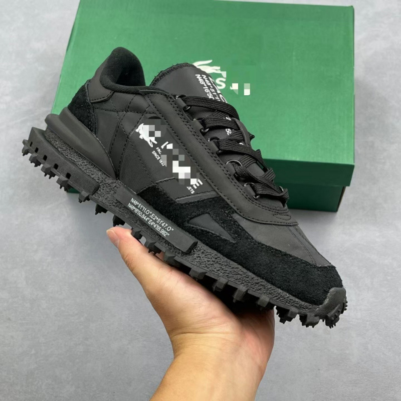 Foreign Trade Pure Original Puchita Shoes Crocodile New Four-Season Men's Casual Low-Top Outdoor Non-Slip Hiking Shoes Running Shoes