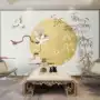 梅兰竹菊定制茶室包间壁纸
