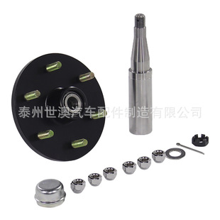 6-Hole 3500 Pound Hub Axle Head Hub Unit Trailer Axle Head Rv Trailer Haba Head Australian Model 190Atsr