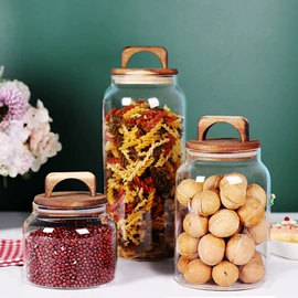 收纳密封罐;其他居家日用;玻璃罐