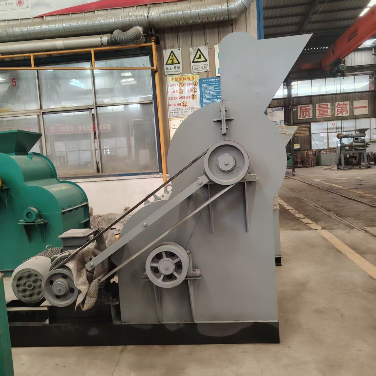 有机肥粉碎机厂家 双级式破碎机  动物粪便有机肥 双级破碎机