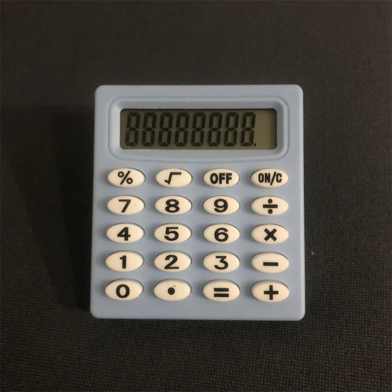 Карманный мини-калькулятор «Small Quartet Pocket Cartoon Mini Calculator Pocket Treasure Block Battery Calculator Candy Portable Computer»