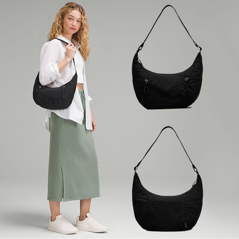 Lululemon's New Slouchy 13L Croissant Bag, Shoulder Crossbody Bag, Dumpling Bag, Outdoor Fitness Yoga Bag Lululemon's New Slouchy 13L Croissant Bag, Shoulder Crossbody Bag, Dumpling Bag, Outdoor Fitness Yoga Bag