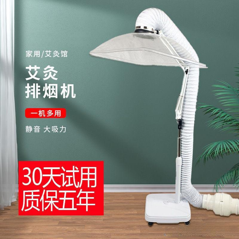 立式艾灸吸烟器家用排烟移动小型排烟机室内抽烟艾灸静音吸烟机无