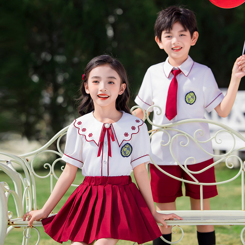 六一兒童節演出服舞蹈幼兒園小學生畢業照兒童大合唱朗誦表演服裝