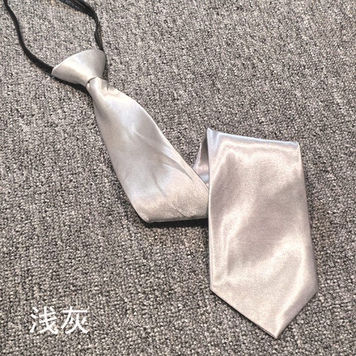 긴 라이트 그레이 8*48 지퍼