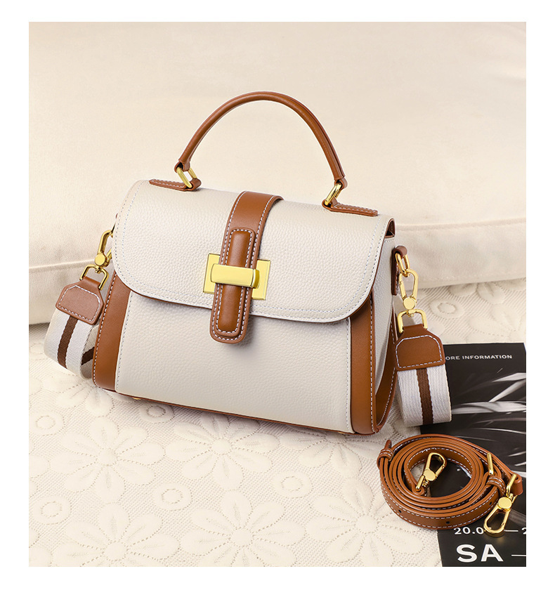 Borsa a mano da donna in vera pelle elegante e versatile_voghion.com