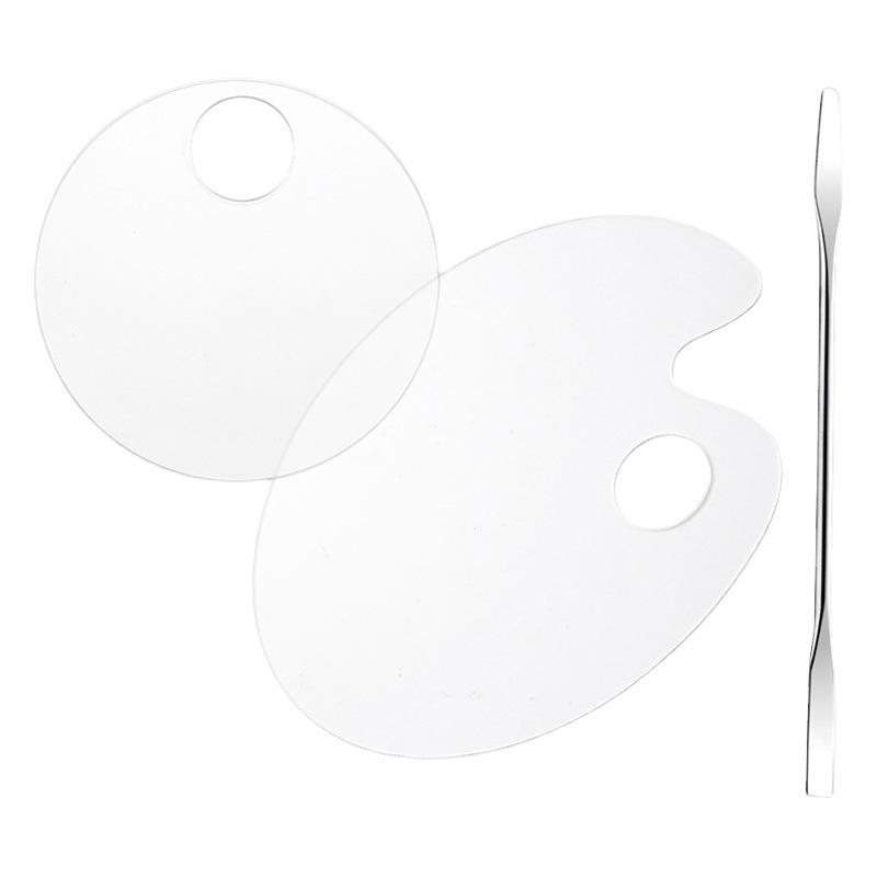 Nueva paleta de acrílico paleta de belleza paleta de tonificación palo líquido Fundación herramientas de tonificación pintura manicura traje