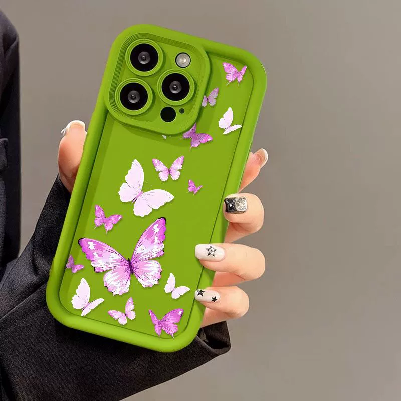 Корпус Apple, фиолетовый совместимый чехол для телефона, матовый iPhone 17, iphone 17promax, 15