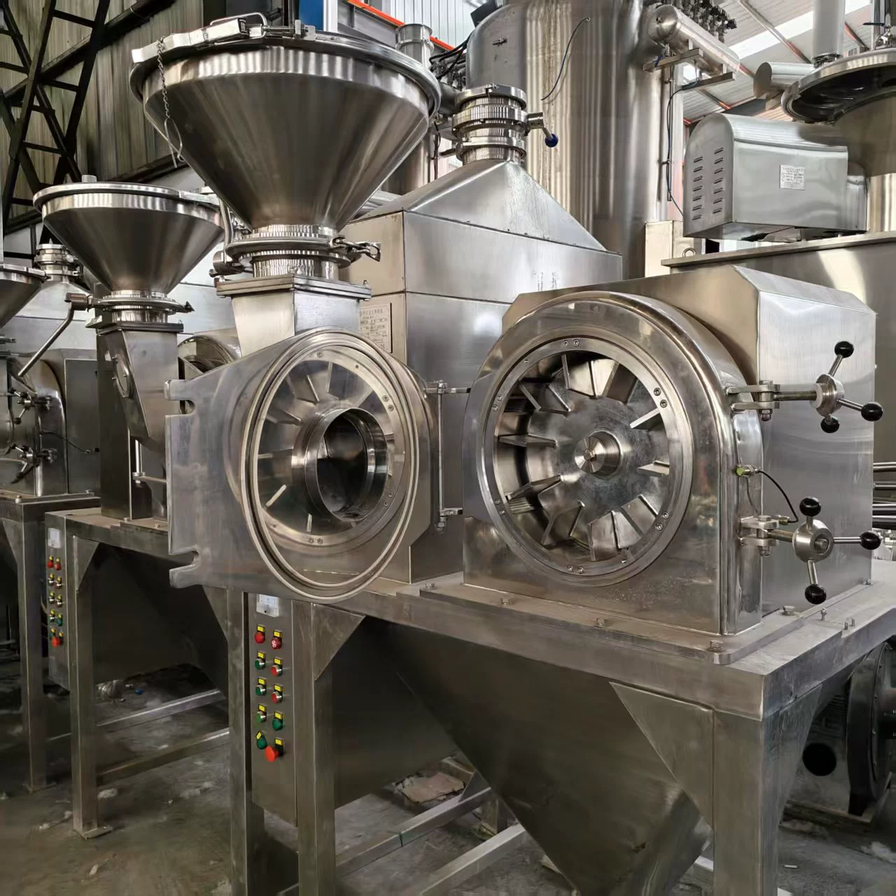 Мгновенная поставка подержанных китайских травяных лекарств, ультратонкая турбина-измельчитель, самосохнущая, безпыльная, из нержавеющей стали.