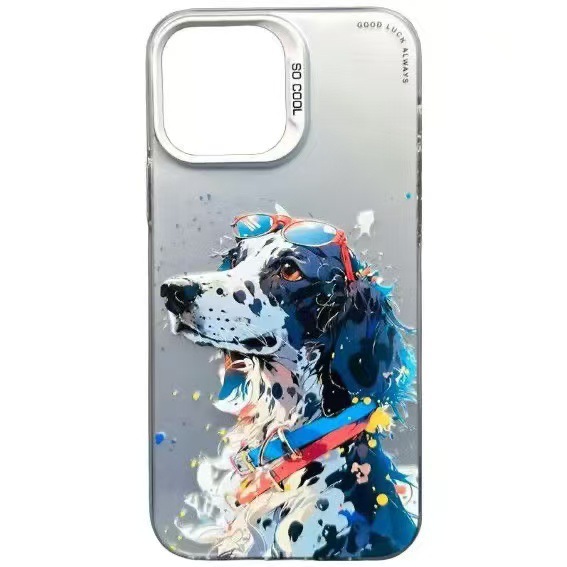 Nuevo ojo cachorro para iPhone 16 funda para teléfono móvil Apple 15promax/14 anti-caída 13pro12 Europa y América