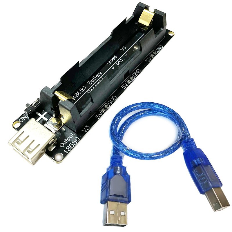 18650电池座 V3开发板兼容 树莓派 Raspberry Pi 3过充保护 5V