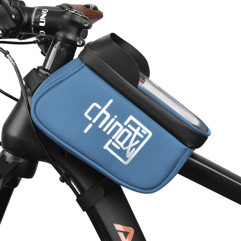 自転車バッグフロントビームバッグマウンテンバイク大容量防水携帯電話ビームバッグサドルサイクリング用品アクセサリー|undefined
