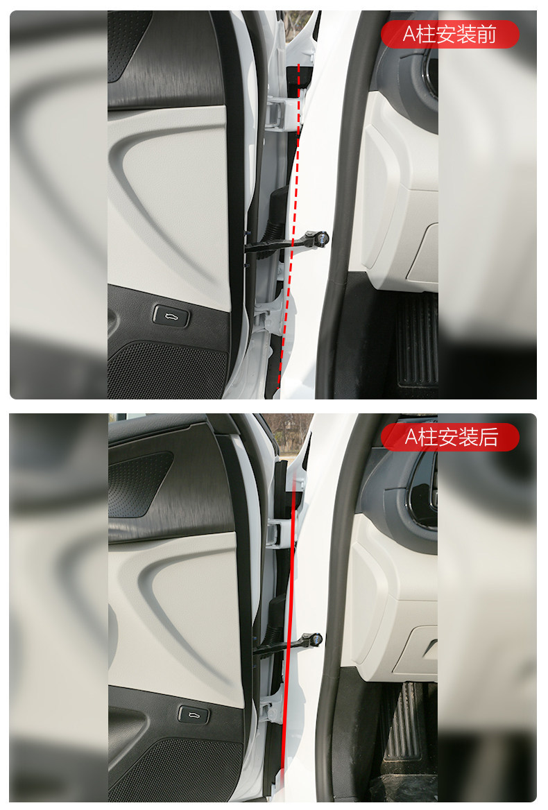 Geely Galaxy E5 Dedicated Car Door Gap Soundproof Sealing Strip, Dustproof, Windproof, Waterproof, Noise Reduction Modification