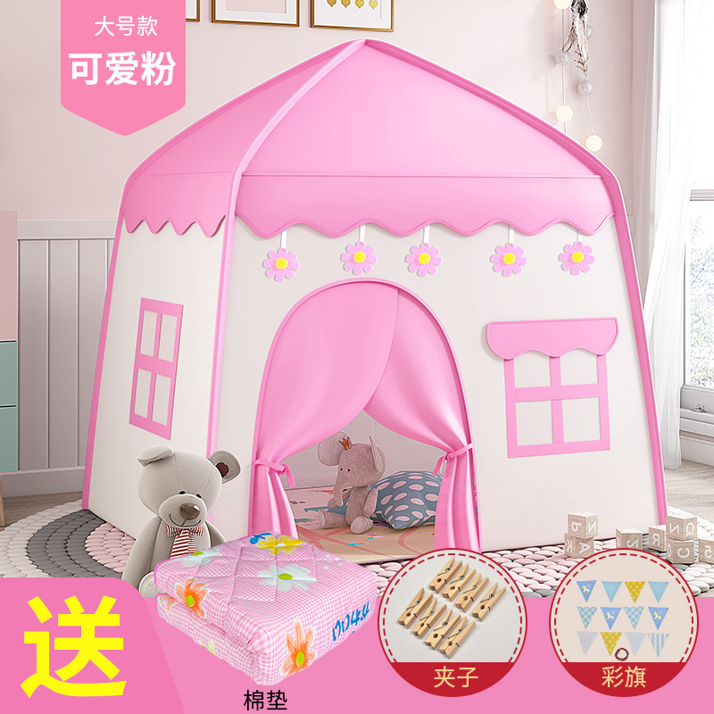 Tienda interior para niños, casa de muñecas, niño, castillo pequeño, niña, habitación de princesa, casa de juegos para dormir, cama, hogar