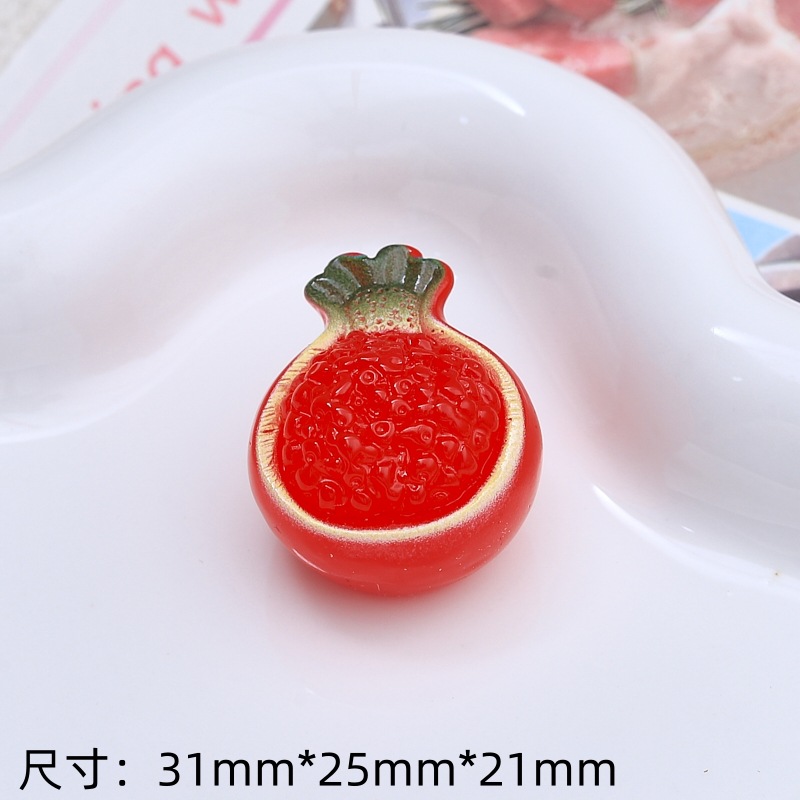 3 차원 시뮬레이션 과일-석류