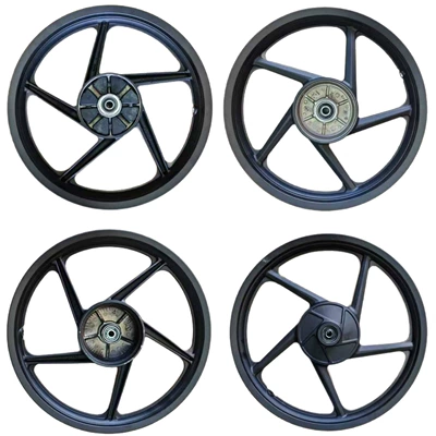 rear wheel, Motorcycle wheel hub