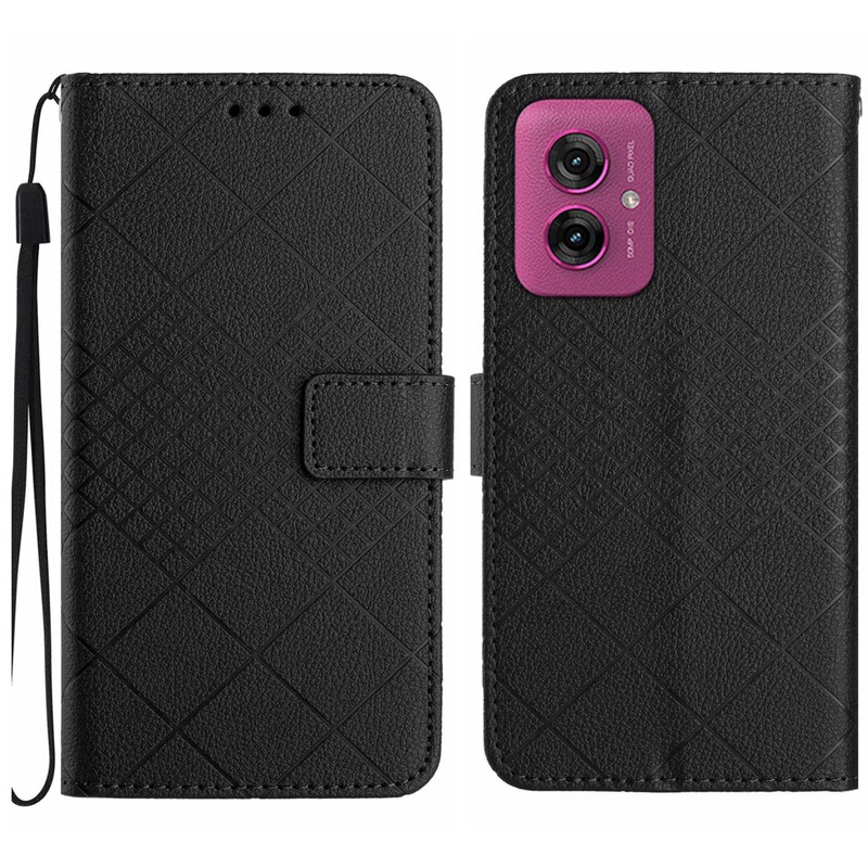 Suitable for Moto G55 Phone Case, Redmi 14C Diamond-Shaped Card Slot Wallet Protective Cover, Xiaomi 17 Embossed Leather Case Suitable for Moto G55 Phone Case, Redmi 14C Diamond-Shaped Card Slot Wallet Protective Cover, Xiaomi 17 Embossed Leather Case