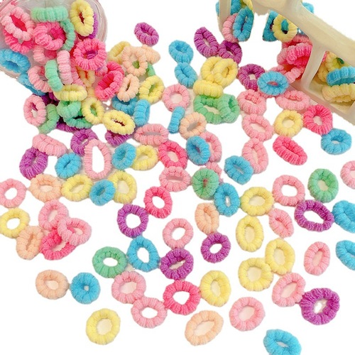 Infant and toddler scalp band, girl, baby, good elasticity, not hurting hair, towel ring hair rope, cute and durable hair rope for children