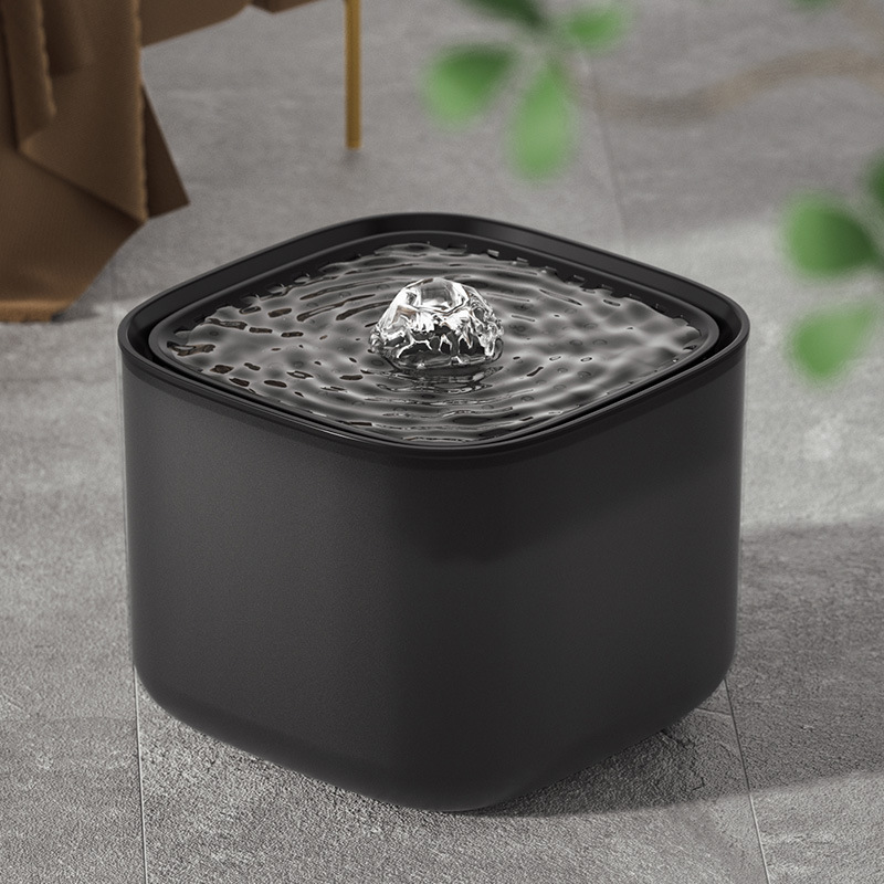 Dispensador de agua para gatos con filtración automática, circulación de agua viva para perros, dispensador de agua para perros de gran capacidad, dispensador de agua inteligente para mascotas, venta al por mayor.
