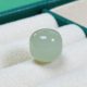 Hetian Jade Qinghai Material Green White Old Beads Scattered Beads Sunny Water Bucket Beads DIY Bracelet Bucket Beads with Beads Jewelry