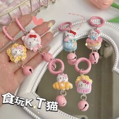 オリジナルのケイティ猫のキーホルダー学生カバンのペンダント