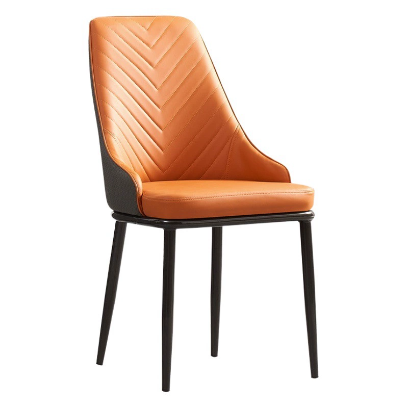 Скандинавский Стиль Домашний Мягкий Мешок Обеденный Стул Кафе Ресторан Магазин Молочного Чая Утюг Обеденный Стул со Спинкой Стул