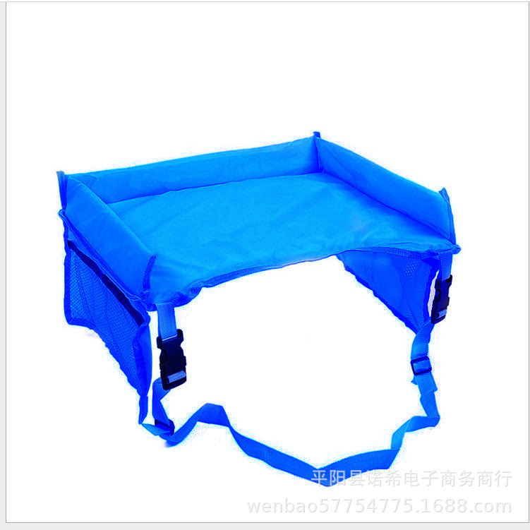 Mesa de almacenamiento de juguetes para niños montada en el automóvil Tablero de dibujo Asiento DE SEGURIDAD Bandeja Estante de bebidas Silla Bolsa de almacenamiento de espalda Impermeable