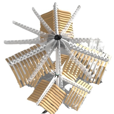 立式折叠晾衣架落地阳台智能伸缩凉衣架室内不锈钢家用婴儿承钧日
