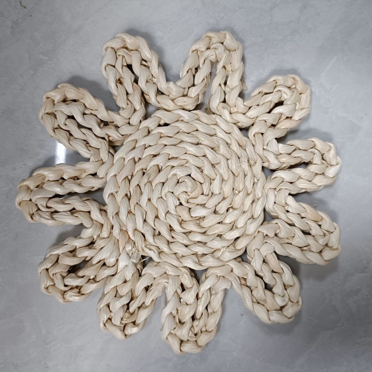 Juego de adornos de pared de paja tejido de paja tejido a mano hierba de calabaza hierba colgante de piel de maíz colgante de pared folklore bohemio