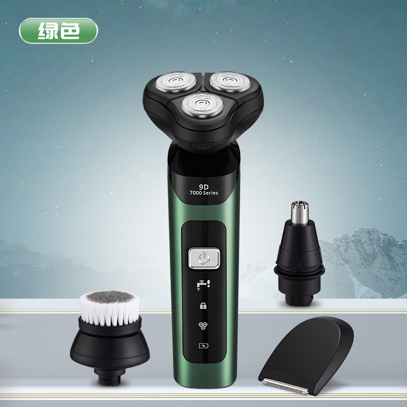 Amazon's New Smart Electric Shaver 9D Floating Men's Razor Multifunction Full Body Water Wash Beard Shaver