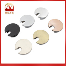 电脑桌台式办公桌洞穿线孔盖板书桌面过线走线盒圆形装饰盖圈开孔