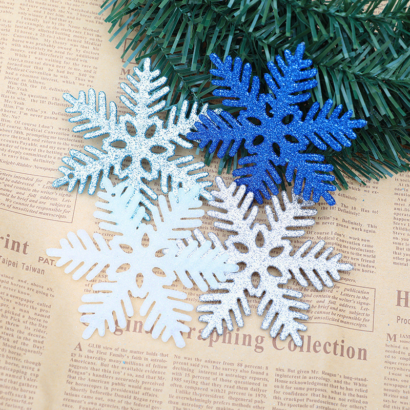 ピンク六角クリスマス雪クリスマスツリー花輪藤条装飾品アマゾンデパートイベント誕生日飾り|undefined