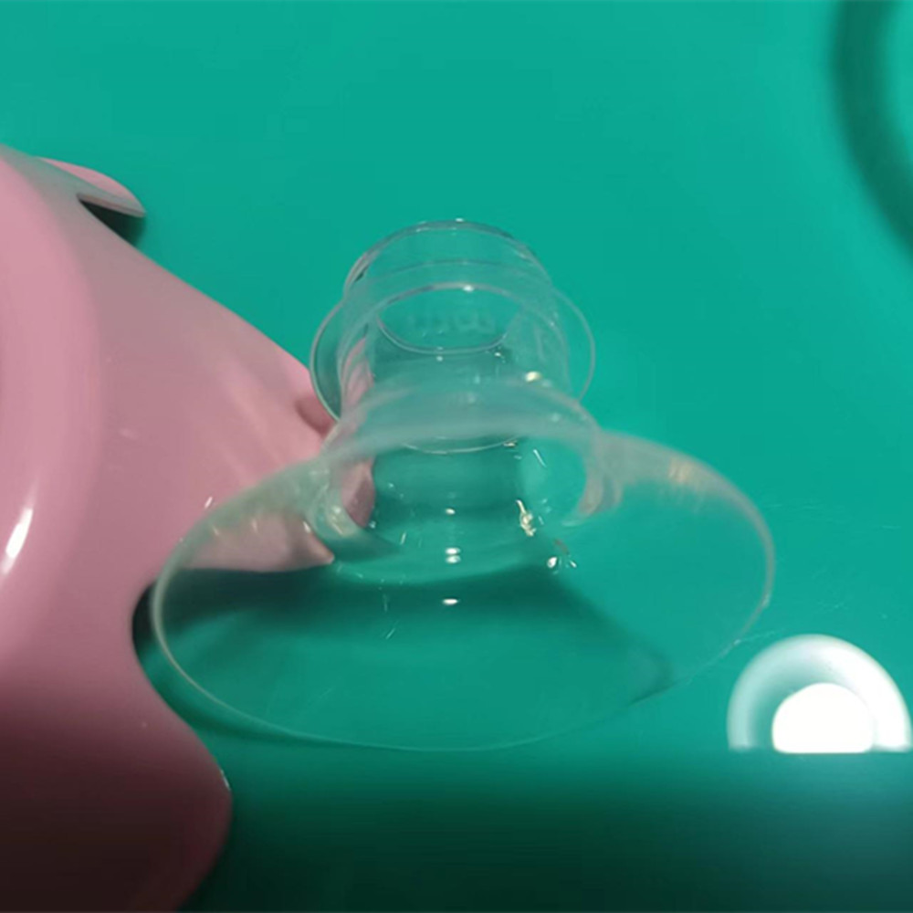 Convertidor de silicona bomba de mama cuerno cubierta boca conversión tamaño pequeño pezón bomba de mama accesorios de escudo universal pétalos