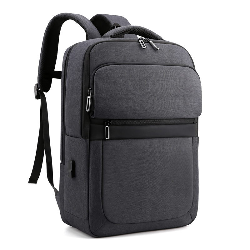 Bolsa de negocios para hombres, nueva computadora de viaje de negocios simple, mochila de viaje de moda ligera, mochila de hombro
