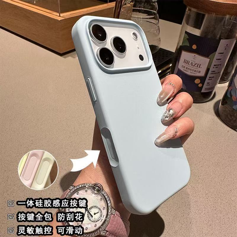 Suitable for Apple 17 Mobile Phone Case, All-Inclusive 16Iphone14Pro Liquid Silicone 15Pro Anti-Fall 13 Protective Case Suitable for Apple 17 Mobile Phone Case, All-Inclusive 16Iphone14Pro Liquid Silicone 15Pro Anti-Fall 13 Protective Case