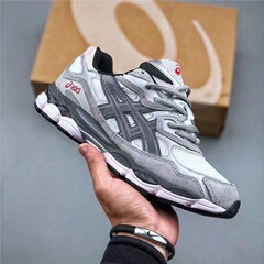 純粋なオリジナル卸売タイガー GEL-NYC アウトドア クロスカントリー カジュアル スポーツ ランニング シューズ男性と女性のレトロなお父さん靴