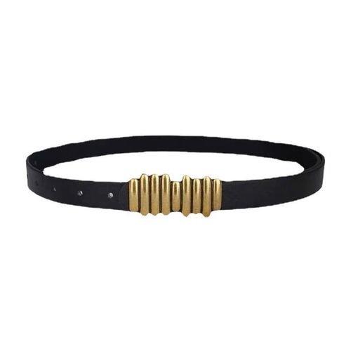 Summer European and American suit belt for women, versatile decorative shirt, coat girdle, retro fashion black belt