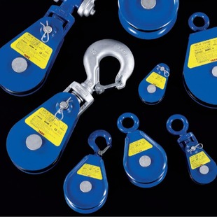Taiwan YOKE imported rigging shackle type pulley YOKE ring hook type pulley eye type rotating sliding spreader