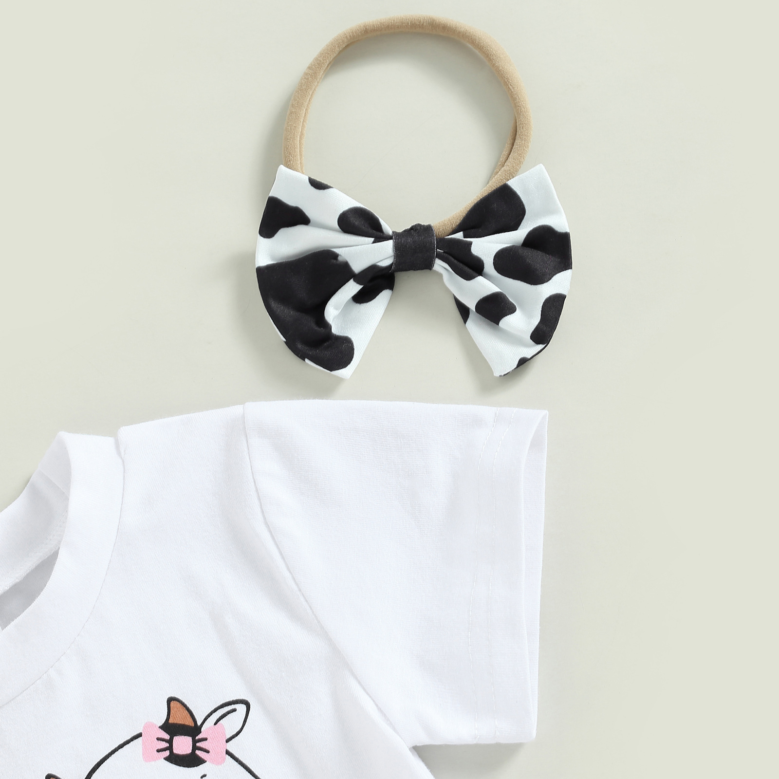 Cute Cows Girls Clothing Sets display picture 5