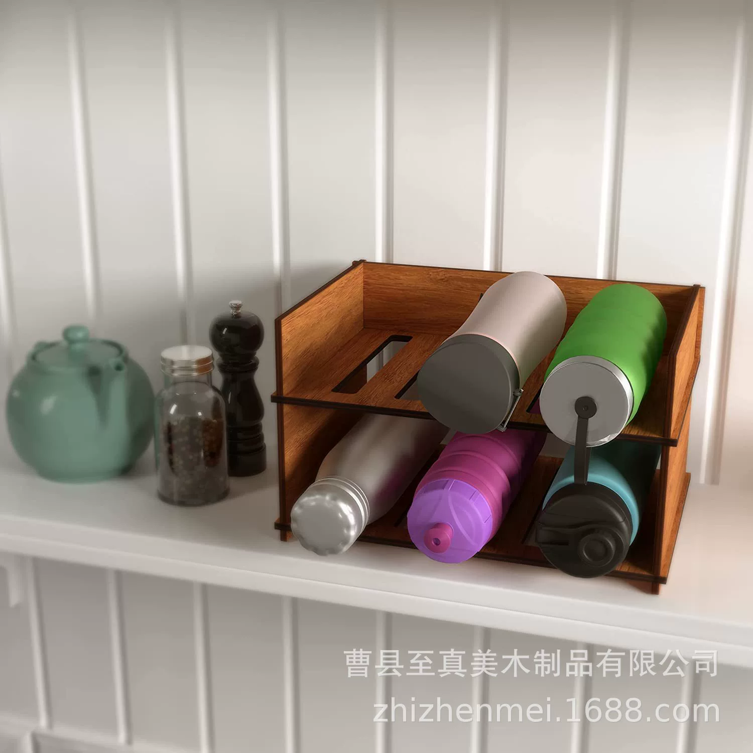 Деревянный ящик для хранения бутылок с водой кухонная столешница стеллаж для бутылок с водой настольный шкаф стеллаж для хранения винных бутылок деревянный стеллаж для хранения бытовых