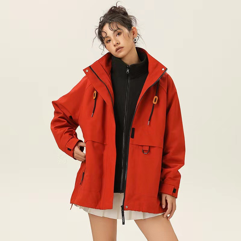 Suzaku red - tres en uno - monocapa + interior de terciopelo