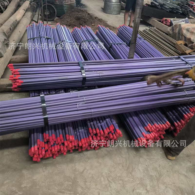 凿岩机用B22风钻杆B22*1m六棱中空钢钎矿用钻杆隧道用贵钢B22钻杆